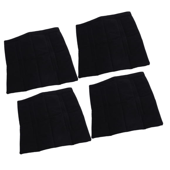 Almohadillas Para Escaleras De Literas, Fácil Mantenimiento Protector De Escalones Para Escaleras De Cama Goma Antideslizante 4 Juegos Fieltro Cómodo Con Correas Para Manijas De