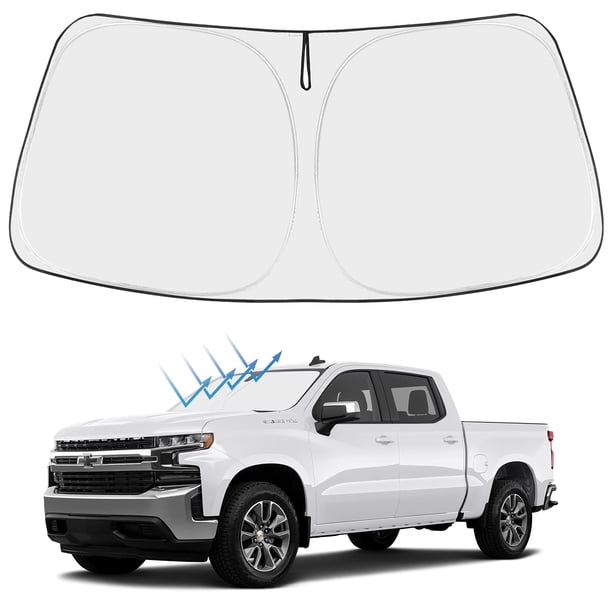 Protector Solar para Parabrisas Proadsy 2025 Ajuste Personalizado para Chevy Silverado