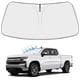 thumbnail image 1 of Protector Solar para Parabrisas Proadsy 2025 Ajuste Personalizado para Chevy Silverado, 1 of 9