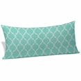 thumbnail image 2 of Turquoise Moroccan Body Pillow Covers 20"x54", Morocco Boho Ethnic Abstract Geometric Soft Brushed Microfiber Breathable Throw Pillow Covers, Pillowcase with Zipper for Couch Sofa Bedroom Living Room, 2 of 9