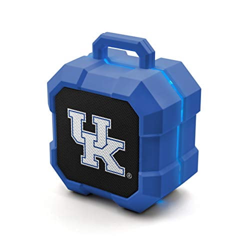 SOAR NCAA Shockbox LED inalámbrico Bluetooth altavoz, Kentucky Wildcats