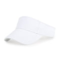 thumbnail image 2 of dgysar Junior Adjustable Sun Visor Lightweight Empty Top Sports Hat for Youth Play White 1PC, 2 of 6