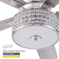thumbnail image 7 of Prominence Home Lanissa 52 Led Lanissa 52" 5 Blade Indoor Led Ceiling Fan - Nickel, 7 of 7