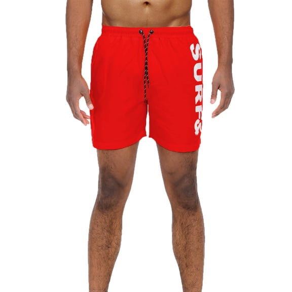 Weiv Men's Swim Trunks 5.5" Quick DrySurf and Beach Swim Shorts for Men with Mesh Lining