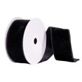 thumbnail image 1 of Vickerman Q215019 2.5 in. x 10 Yards Terra Cotta & Velvet Ribbon, 1 of 1
