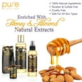 thumbnail image 5 of Pure Bath Gift Basket for Women! Spa Body Care Set in Honey Almond, 5 of 5