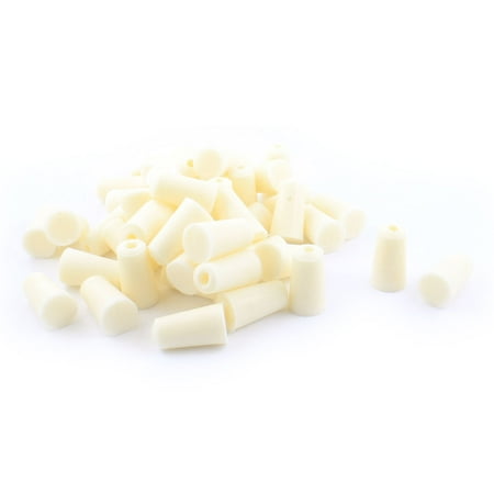 Unique Bargains Laboratory Silicone Stopper Seal Plugs 50Pcs for 15-19mm Mouth Test Tube