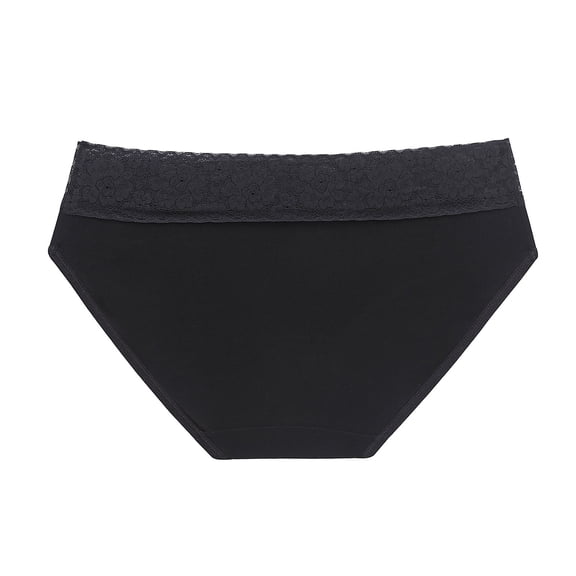 Underwear Women Pack Cotton Lace Fashion Soft Bikini Comfortable Hipster Stretch Full Briefs No Show Underwear for Women 1 PC