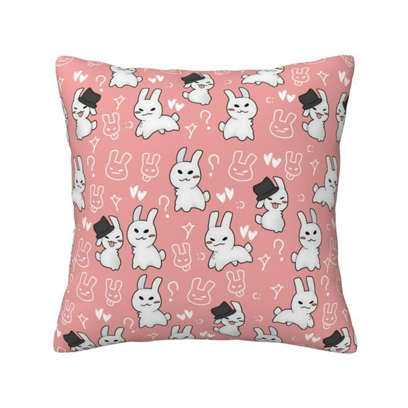 Forsaken Gubby Throw Pillow Cover Home Decor, Art Deco Pillowcase Cushion Cover for Bed Sofa Living Room, Square Pillow Case 1pc 18x18