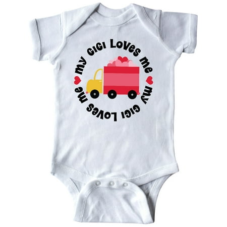 

Inktastic My Gigi Loves Me Gift Baby Boy or Baby Girl Bodysuit