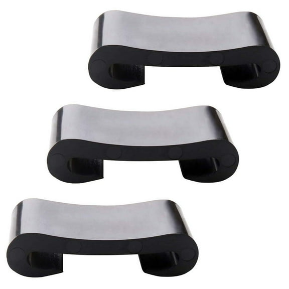 Durable ABS Drum Stick Holders Black 3Pcs for Easy Storage and Long Life