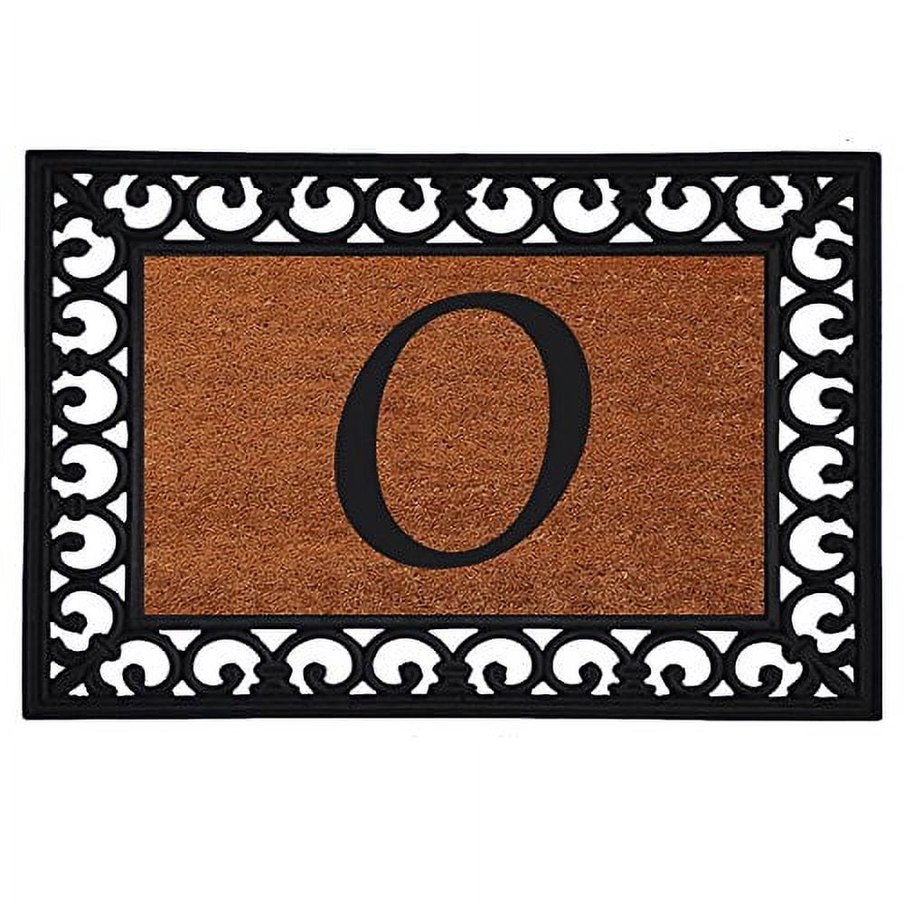 Calloway Mills Monogram Insert Outdoor Doormat 19" x 25" (LETTER O)