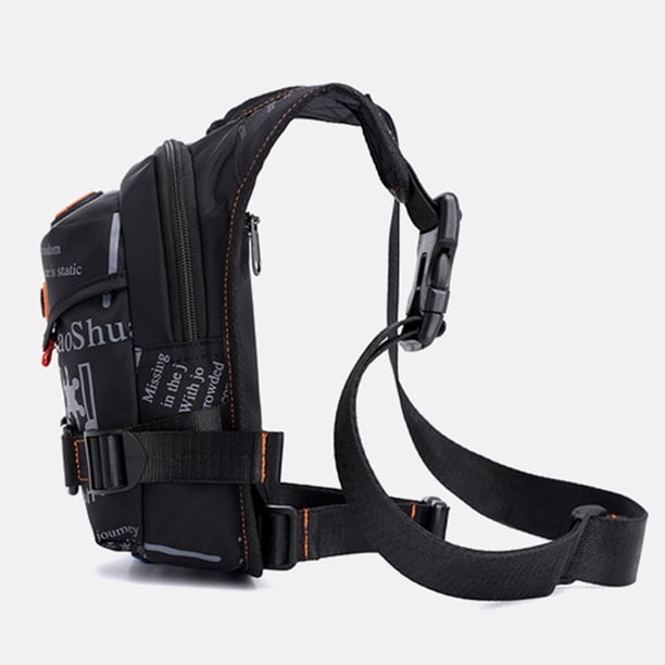 Bolsa Para Pierna De Motocicleta Jadeshay Riñonera Portátil Impermeable Nylon