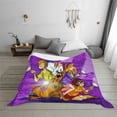 thumbnail image 3 of Lsque Scooby-Doo Print Flannel Throw Blanket, Ultra-soft Blanket for Bed, Couch, Car, Hypoallergenic Anti-pilling blanket-50"x40", 3 of 8