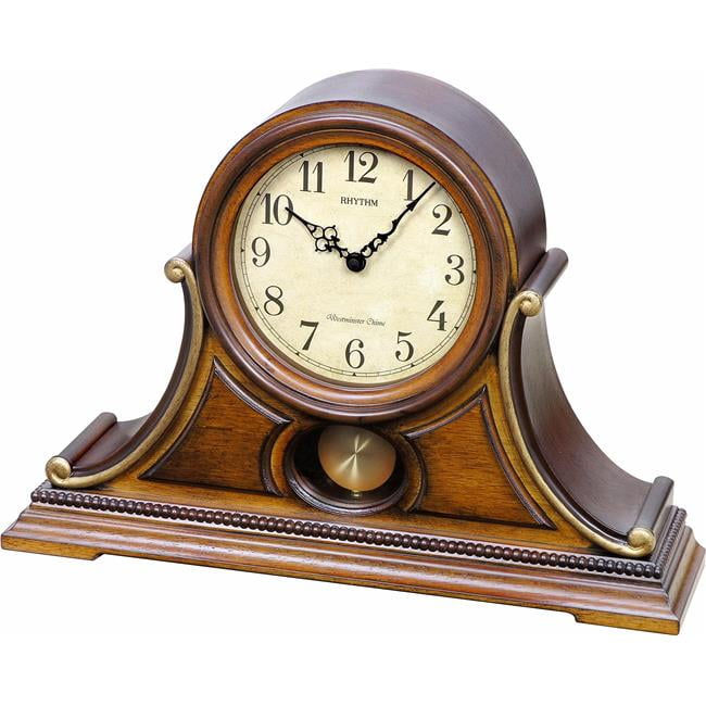 Rhythm CRJ733UR06 Wsm Tuscany ll Wooden Musical Clock