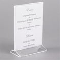 thumbnail image 1 of Cal Mil 523 Standard Displayette Cardholder - 4.25 x 6.5 in. - Clear, 1 of 1