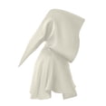 thumbnail image 4 of Iyufng Unisex Matte Short Cape Pointed Wizard Hood Flared Hem Cloak Mage Fairy Cosplay Wrap Cover Up for Halloween Carnival Party, 4 of 5