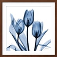 thumbnail image 2 of Art.com Indigo Tulips Art Print by Albert Koetsier, Brown Frame Wall Art, 21" x 21", 2 of 5