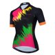 thumbnail image 3 of 2021 Camiseta de ciclismo para mujer, de manga corta, para ciclismo de carretera, transpirable, para verano, para bicicleta de montaña, ropa de ciclismo para mujer, 3 of 5