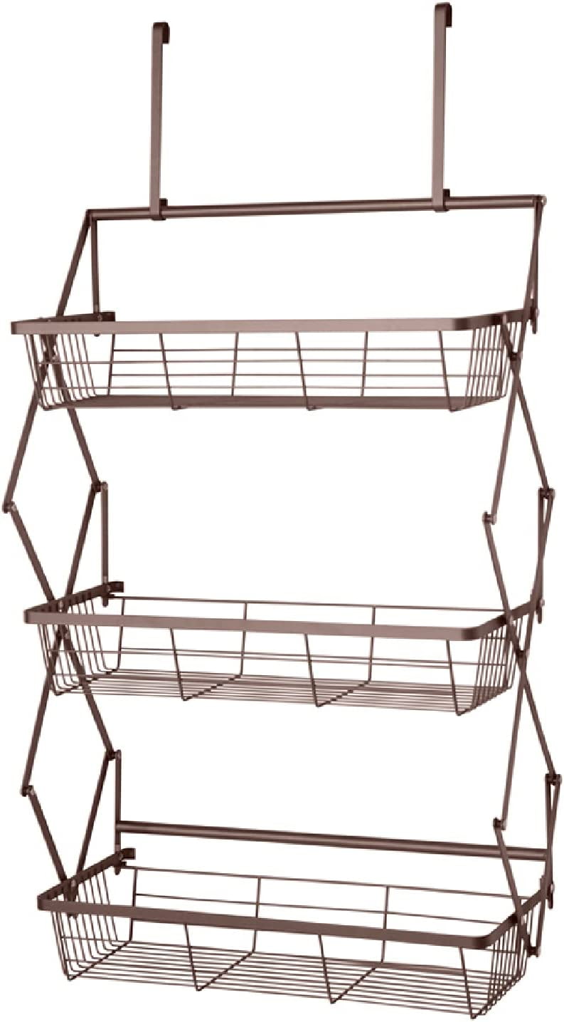 Organizeme Over The Door Storage Shelves Adjustable Pantry Organizer