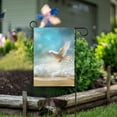 thumbnail image 6 of Beautiful Dove Of Peace Flying Garden Flag House Banner 12" x 18" Double Sided Outdoor Yard Decoration, 6 of 6