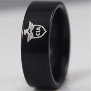 Black Tungsten CIA Ring