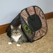 SportPet Designs Foldable Travel Carrier with Zipper Lock, 15x20x14, for Cats and Kittens