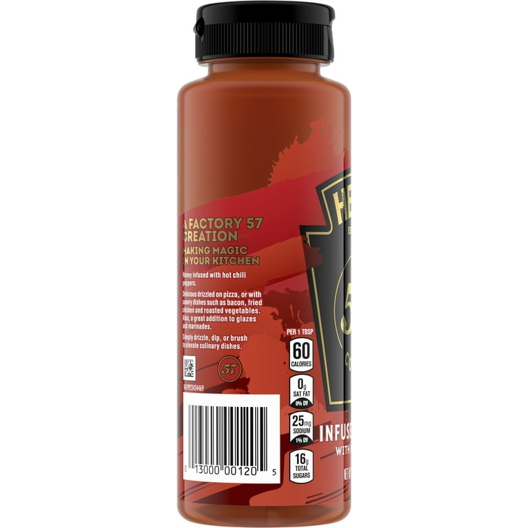 honey  Heinz 57 Collection Infused Honey with Hot Chili, 11.25 oz