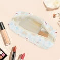 thumbnail image 4 of Unique Bargains 1 Pc Cartoon Print Style Drawstring Makeup Bag for Vacation Red Blue Polyester, 4 of 5