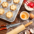 thumbnail image 5 of Last Confection Stainless Steel 12" x 17" Baking & Cooling Racks (Fits Half Sheet Pan), 5 of 5