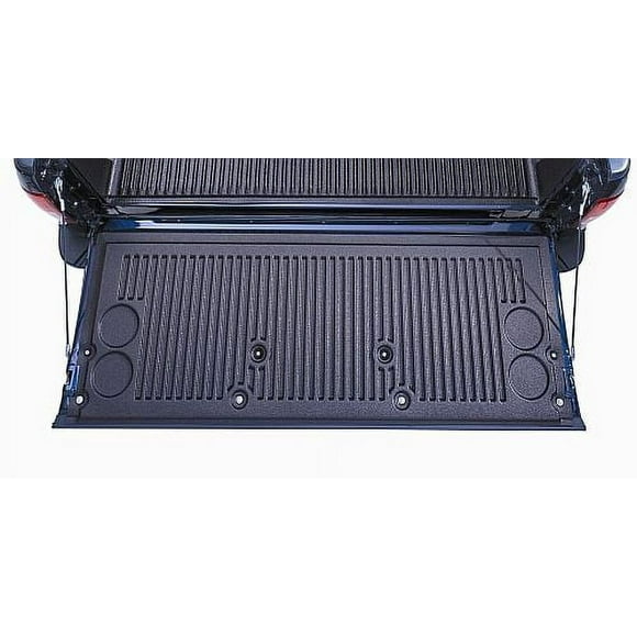 TrailFX Tailgate Liner TG04X TFX Bedliners; Direct-Fit; Covers Tailgate Lip; Black; High Density Polyethylene; Use New Trail FX Part Number RD06TGNR