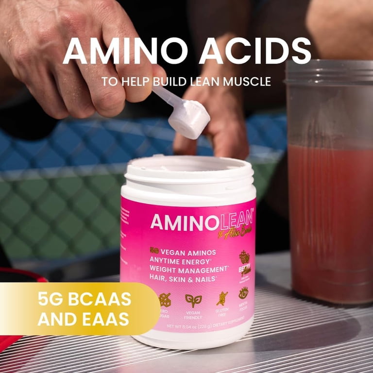 Power Diet 5Block+ plus 30包入り RSP Nutrition AminoLean Berry Elixir Pre Workout Powder with BCAAs