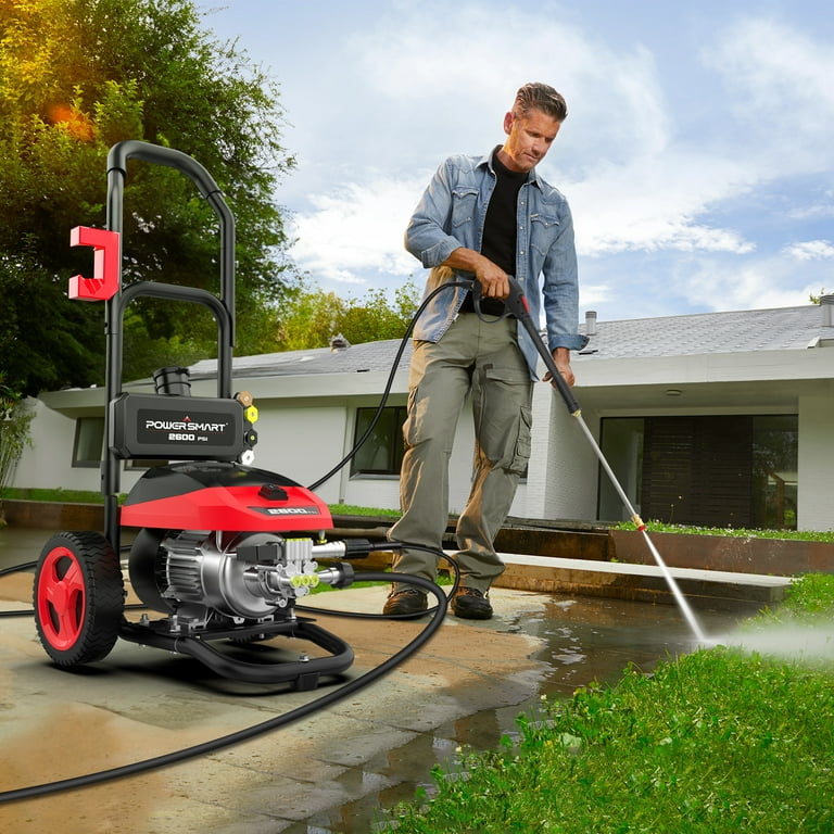 PowerSmart 2600PSI Electric Brushless Pressure Washer, 1.2GPM