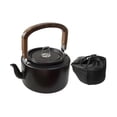 thumbnail image 2 of harper Camping Kettle with Handle Multipurpose Fast Heating Lightweight 1.2L Tea Coffee black, 2 of 10