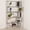 A-Light Gray, variant on Resenkos 35.43 Inch L Type Corner Storage Bookcase, Anti Collision Exhibit Rack with Adjustable Layer Height and Anti Tipping Tool, Multi Scene Storage Organizer for Home Office, Ox Blood Red