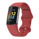 thumbnail image 3 of Pulsera pequeña de silicona Correa de reloj inteligente suave para Fitbit Charge 5 (rojo), 3 of 7