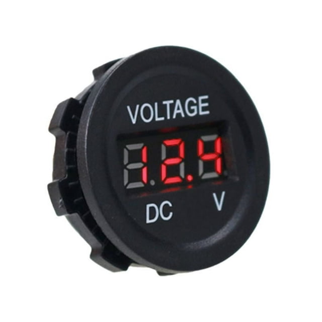 6-30V LED Digital Display Voltmeter Mini DC Voltage Gauge Meter Car Motorcycle LED Panel Digital Volt Voltage Display
