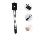 thumbnail image 5 of 50pcs Cable Manager Adjustable Cable Clips Charging Cord Holder Cable Clips Self Adhesive Wall Shelf Brackets Charging Cable Holder Metal Cable Cord Clamp for Management Wire Clips, 5 of 5
