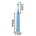 thumbnail image 2 of Cepillo de dientes eléctrico para niños con 6 cabezales de cepillo, resistente al agua Ipx7, temporizador inteligente incorporado, cepillo de dientes para niños adecuado para mayores de 3 años Vhermosa BST3047074, 2 of 3