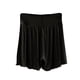 thumbnail image 2 of Pantalones de dormir de color liso para mujer, finos, informales, de cinco cuartos, para el hogar, pijama, 2 of 4