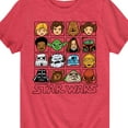 thumbnail image 3 of Star Wars - Yoda and Friends Face Grid - Toddler And Youth Short Sleeve Tee, 3 of 5