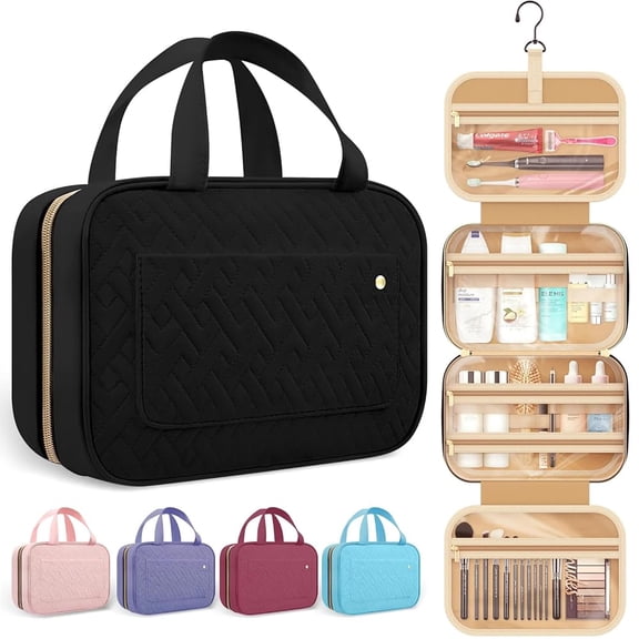 HOTOR Travel Toiletry Bag for Women & Men