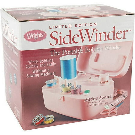 Wright's Limited Edition SideWinder Portable Bobbin Winder, Pink