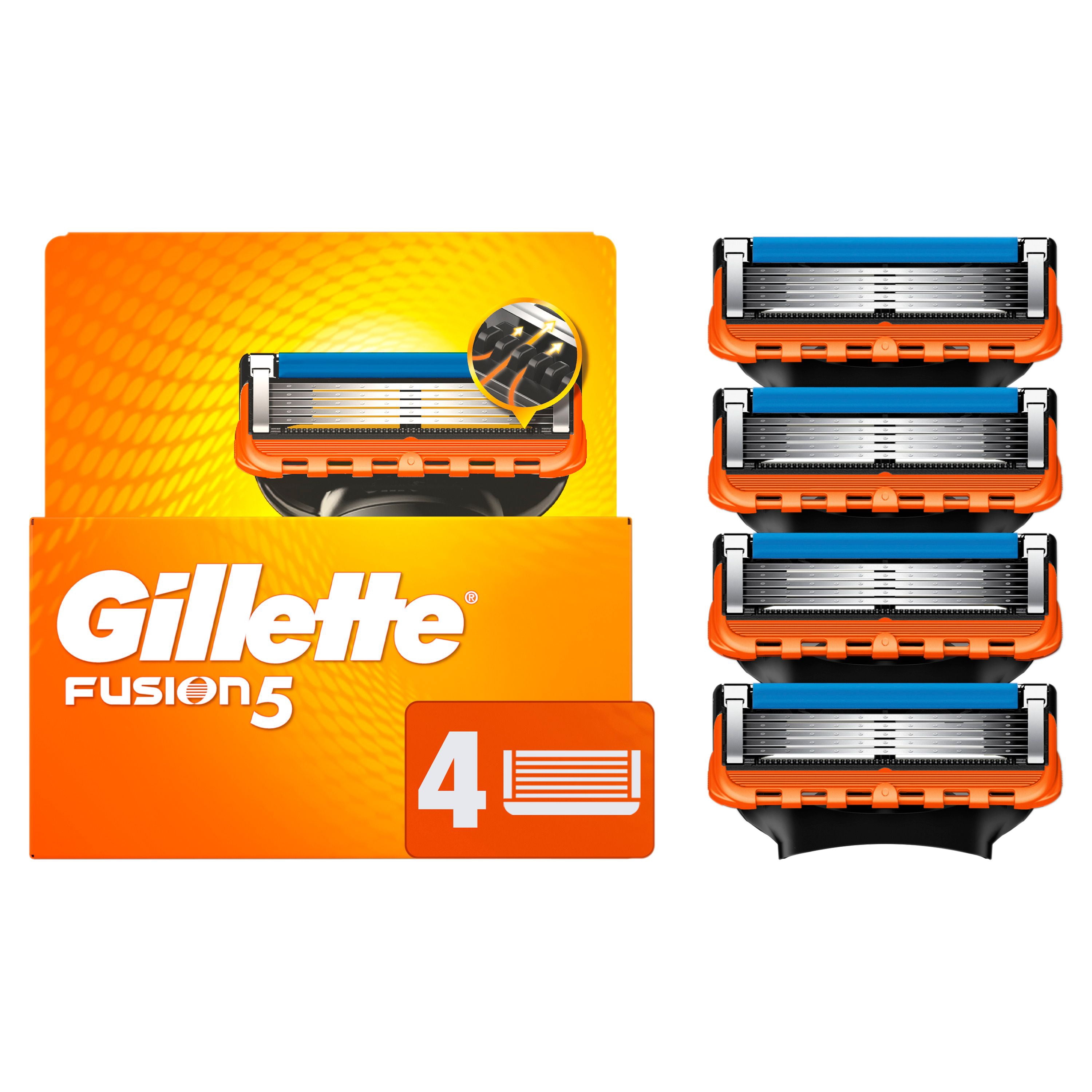 True Razor Gillette Fusion5 Razor Refills for Men Razor Cartridges, Lubrication ...
