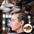 thumbnail image 3 of OUNONA Hairdressing Basin Tray Brown PVC Waterproof Hairdressing Accessory 1Set for Barbershop, 3 of 4