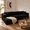 Black, variant on Naomi Home 110" Modular Cloud Sectional Sofa with Chaise, Deep Seat L Shape Couch, Soft Corduroy Fabric, No Assembly required, Beige