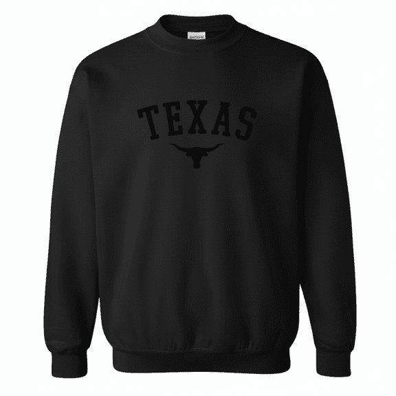 Texas Longhorns Retro Western Pride Bull Head Graphic Sweatshirt, up to size 5XL