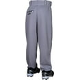 thumbnail image 2 of Rawlings Boys Youth Baseball Pants, Grey/Black, Medium US, 2 of 7