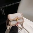 thumbnail image 3 of Adecuado para viajes diarios y citas bolso de PU bolso de mensajero simple de moda, 3 of 5