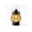 A, variant on Feledorashia Halloween Pumpkin Decoration, Black Plastic Pumpkin, Halloween Night Garden Decoration, Small Durable Plastic Material